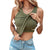Round Neck Vest With Bra Summer Solid Color Bottom Sleeveless Top Womens Clothing