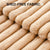 MEWOOFUN Donut Cat Bed - Washable Round Pet Bed For Indoor Cats & Kittens, Fluffy Non-Slip Calming Bed For Small Dogs, Light Brown