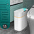 Smart Trash Can With Lid For Bedroom And Living Room Kitchen Storage Box Trash Can Induction Small Car Box Automatic Smart Dustbin Smart Trash Bin