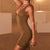 Sexy Deep V-neck Backless Suspender Dress INS Fashion Slim Hip Backless Short Dresses Summer Women's Clothing