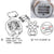 15CM Little Talking Hamster Toy