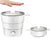 Folding silicone electric cooker