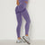 Seamless Knitted Peach Hip Women's Tight Elastic Yoga Pants High Waist Quick-drying Hip Pants