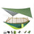 Outdoor Parachute Cloth Hammock Couble with Mosquito Net Light Portable Army Green Insect-proof Camping Aerial Tent