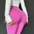 Elastic tight yoga pants high waist hip fitness pants