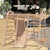 Indoor Playground 7-in-1 Jungle Gym Toy Set