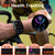 2.0 Inch HD - Fashion Smartwatch Bluetooth Talking, IP68 Showerproof Mental Health Tracker, Anxiety Relief Fitness Tracker