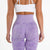 Fashion Snowflake Cropped Camouflage Jacquard Seamless Fitness Yoga Pants