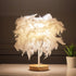 Feather lamp