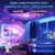 2025 Upgraded Version Projector HD High Brightness Wide Projection Planet Projector Home Bedroom