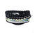 Leather Bracelet Men Multilayer Bead Bracelet Punk Wrap Bracelets for Women Vintage punk Men Jewelry