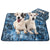 Qeils Washable Pee Pads For Dogs, 2 Pack Reusable Puppy Pads Super Absorbent Leakproof Dog Training Pads, Non-Slip Potty Pads For Floor, Crate, Couch, Whelping Pads Litter Mat Puppy Supplies