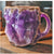 400ml Resin Mineral Crystal Coffee Mugs With Handles Elegant Fake Mineral Crystal Cup For Workplace Home Decor Christmas Gift Kitchen Gadgets