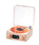 Retro Turntable Speaker Wireless Bluetooth-compatible 5.0 Vinyl Record Player Stereo Sound With White Noise RGB Projection Lamp Effect