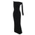 One-shoulder Ribbon Long Dress Ins Fashion Slim Sleeveless Dresses For Evening Party Club Clothing Women