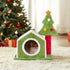 Cat House Christmas Tree - Cat Climbing Frame