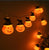 PVC Soft Material Halloween Lighting Chain Pumpkin Ghost Bat Modeling Lamp Indoor And Outdoor Home Decoration