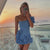 Fashion One-shoulder One-shoulder Dress Sexy Slim Ruffled Flower-bud Design Short Dress For Evening Party Womens Clothing
