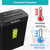 Paper Shredder -10 Sheets Of Paper Cut Horizontally With 3.43 Gallon Paper Basket - P-4 Security Level -3 Mode Designs - Shreds CDs And Credit Cards - Durable, Fast, Anti Paper Jam, Suitable For Home