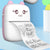 Mini Printer Portable Mini Bluetooth WiFi New Wrong Printer Mobile Phone Photo Title Note Hot Print Pocket Student Error Label Printer