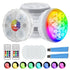 SANSI IP68 Waterproof RGB Pool Light, Summer Rechargeable 20Hrs Outdoor LED Lamp For Swimming Pool,Pond,Shower,Bath