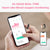 Smart Ring Health Tracker - Fitness Sleep Heart Rate Blood Oxygen Tracker Smart Ring For Men And Women,IP68 Waterproof Level Bluetooth Fitness Tracker Rings Family Care