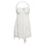 Ins Halter Neck Backless Dress Summer Sexy Printed Irregular Mesh Short Dresses For Evening Party Club Women's Clothing