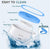 Dog Water Bowl No Spill 2L 70oz Spill Proof Dog Water Bowl Slow Water Feeder For Dogs
