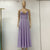 Sexy V-neck Suspender Dress Summer Fashion A-Line Long Dresses For Women