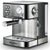 20 Bar Professional Espresso Machine With Milk Frother, Single Double Shot, ESE Pod Compatible, Visual Display Of Pressure, Removable Water Tank For Cappuccino, Latte, Machiato For Home Barista