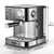 20 Bar Professional Espresso Machine With Milk Frother, Single Double Shot, ESE Pod Compatible, Visual Display Of Pressure, Removable Water Tank For Cappuccino, Latte, Machiato For Home Barista