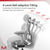 D2 Pro High Back Ergonomic Home Office Chair With DTS Self-Adaptive Lumbar Support, Multi-Adjustable Armrest, Wire Controlled Design, Footrest, 4D Headrest Mesh Office Computer Chair