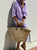 Striped Shirt Dress With Belt Fashion Half-sleeved Lapel Button Cardigan Dresses Women's Clothing
