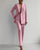 Casual Suits Fashion Long Sleeve Single-breasted Jacket Top And Slim Fit Trousers Women's Business Suits