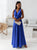 V-neck Sleeveless Dress With Belt Summer Fashion Party Club Evening Maxi Dresses For Women Clothing
