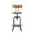 Adjustable Height Swivel Barstools WITH FIR WOOD