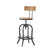 Adjustable Height Swivel Barstools WITH FIR WOOD