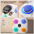 Smart Punching Boxing Electronic Music Machine Home Training Bluetooth With LED.