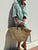 Striped Shirt Dress With Belt Fashion Half-sleeved Lapel Button Cardigan Dresses Women's Clothing