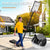 Outdoor Basketball Hoop 4.2-10 Feet Adjustable Height
