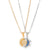 2pcs Necklace Sun And Moon Magnetic Pendant Clavicle Chain Necklace For Couple Lovers