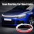 Upgrade Your Vehicle With A Universal 12V, 10W Start-Scan Car LED Hood Light White 59In  Dynamic Daytime Running Light