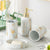 Bathroom Marble Bathroom Wash Kit Ceramic