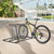 10-Bike Heavy-Duty Outdoor Bike Rack - Double-Sided Steel Storage Stand For Garages, Yards & Shops - Easy Assembly