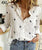 Lapel Long Sleeve Shirt Fashion Solid Color Button Top Women's Clothing