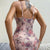 Ladies' Suspender Printed Fungus Skirt Tail Vacation Style Dress Nightgown Home Wear