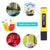 PH Meter 0.01 PH Battery Powder High Precision Water Quality EC Tester 0-14 PH Measurement Range For Aquarium Swimming Pool Digital Electric PH Meter LCD Tester Pocket Hydroponics Aquarium Water Test