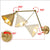 Integrated Airdrop Brass Black  Swing Arm Wall Light