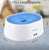 Dog Water Bowl No Spill 2L 70oz Spill Proof Dog Water Bowl Slow Water Feeder For Dogs