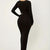 Ladies' Classic Slim Fit Solid Color Hip Hugging Dress